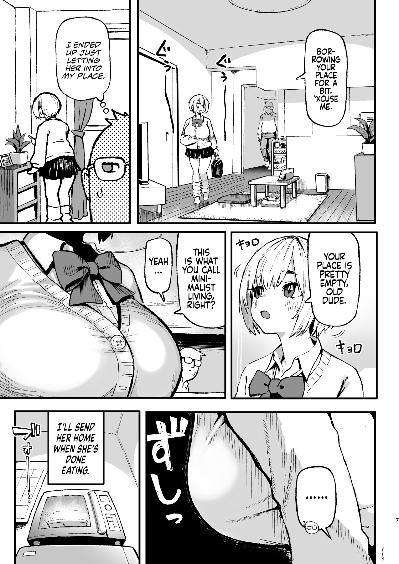 Hentai Manga Comic-Sumire is High in Calories-Read-6